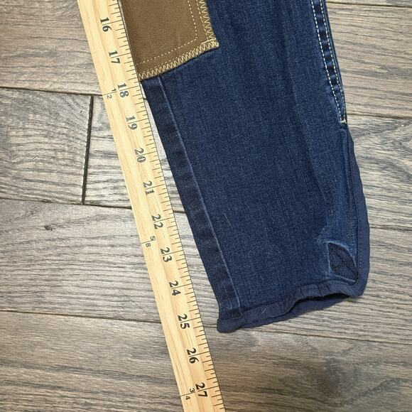 Goode Rider Equestrian Jeans Full Seat Breech High-Rise 28x25.5 Horse Riding - Picture 12 of 15